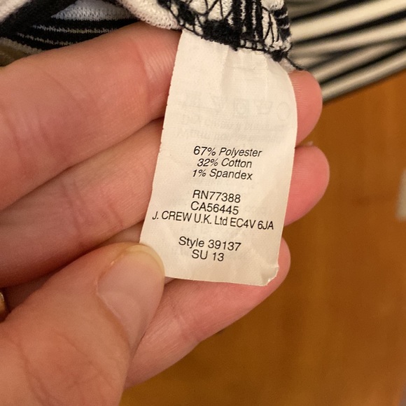 Madewell Bistro Black & White Striped Dress 8 - Picture 7 of 7